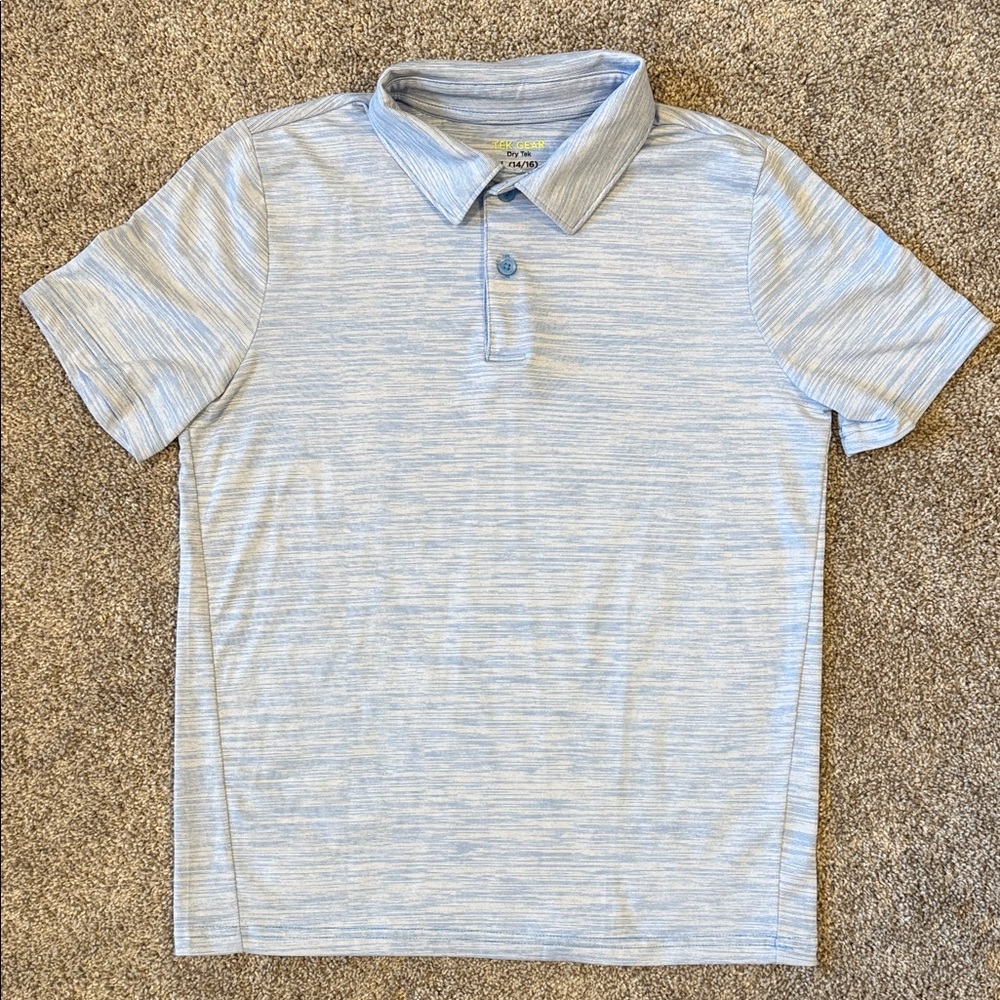Tek Gear Light Blue Kids Polo Shirt